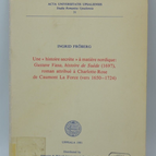 A Secret History of Nordic Matter - Ingrid Fröberg - 1981 - book