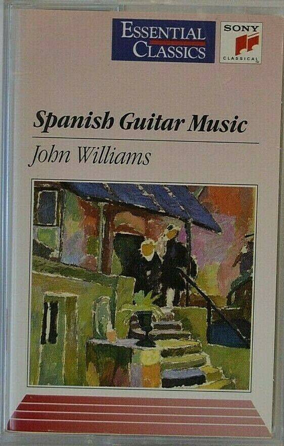 Audiokassette K7 – Spanische Gitarrenmusik von John Williams