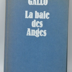 La baie des anges - Max gallo - 1975 - livre