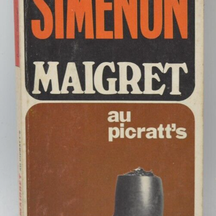 Maigret au picratt's - Simenon - 1955 - livre