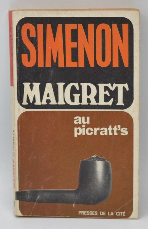 Maigret au picratt's - Simenon - 1955 - livre