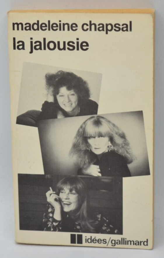 La jalousie - Madeleine Chapsal - livre