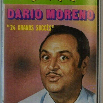Audiokassette K7 – 24 größte Hits von Dario Moreno