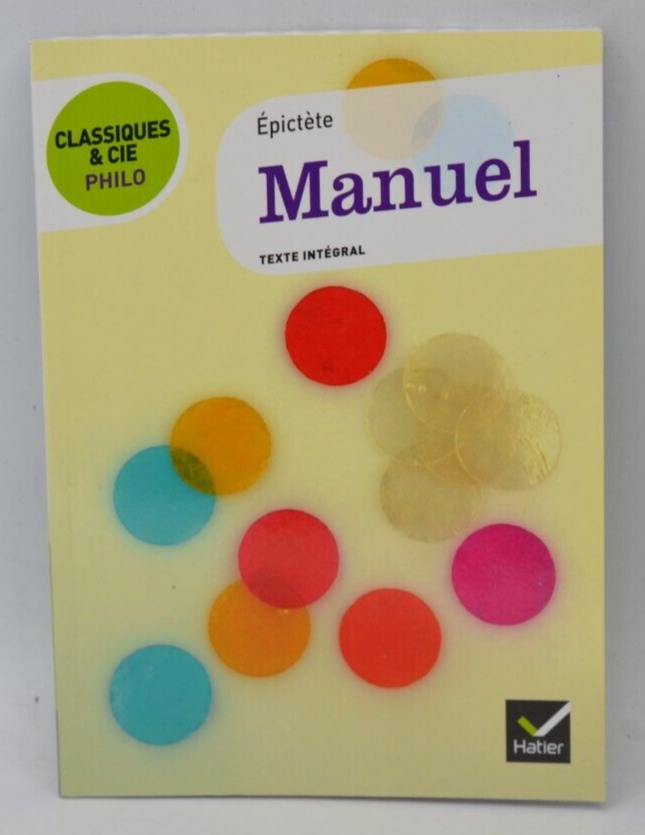 Manuel - Epictète - Classique & cie - livre