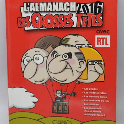 Der Big Heads Almanach 2016 – Buch