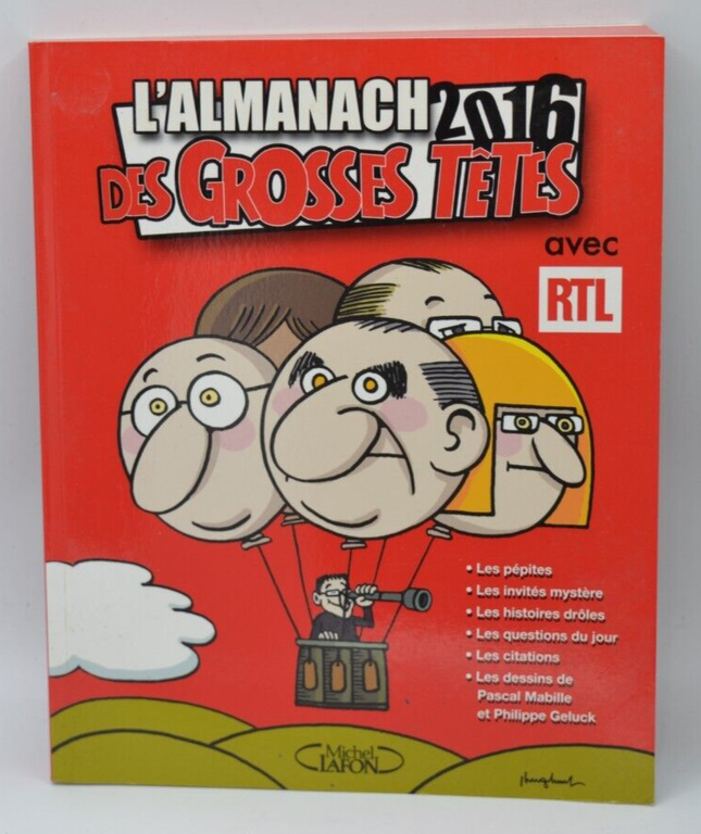Der Big Heads Almanach 2016 – Buch