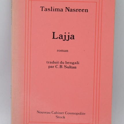 Lajja - Taslima Nasreen - livre