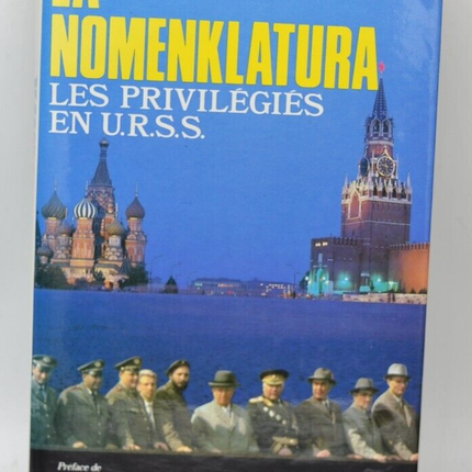 La nomenklatura - Michael Voslensky - 1981 - livre