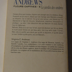 Le jardin des ombres - Fleurs captives tome 5 - Virginia C. Andrews - livre