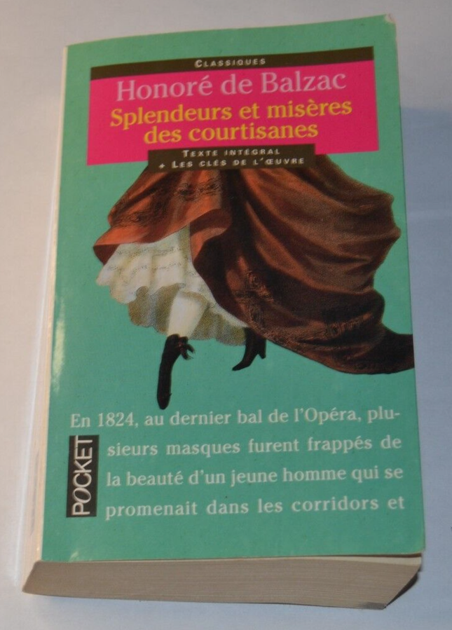 Splendeurs et misères des courtisanes - Honoré de Balzac - livre