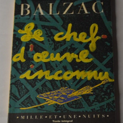 Das unbekannte Meisterwerk - Balzac - Buch