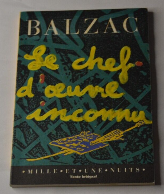 Le chef d'œuvre inconnu - Balzac - livre
