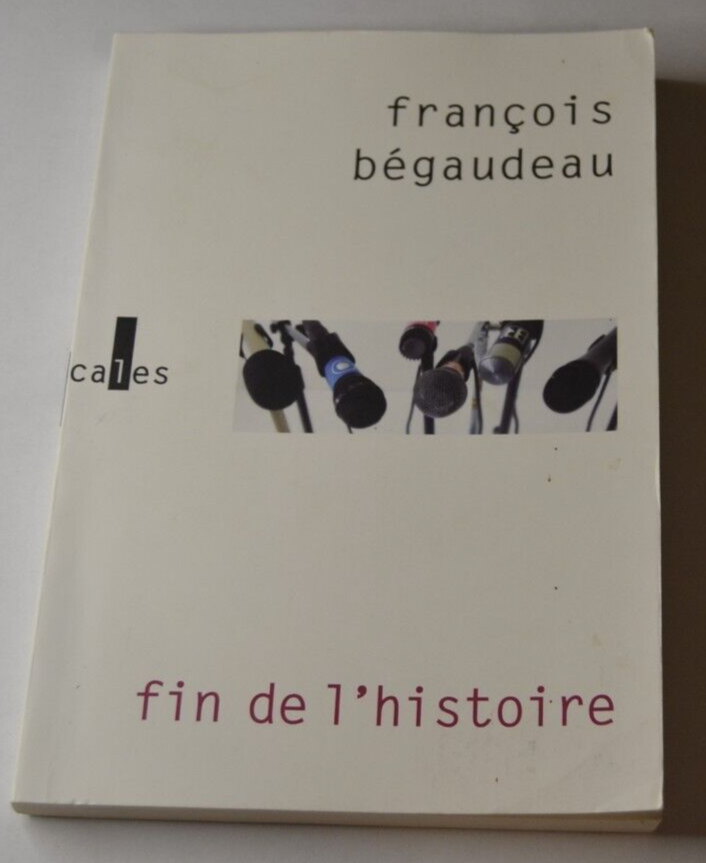 End of History - François Bégaudeau - book