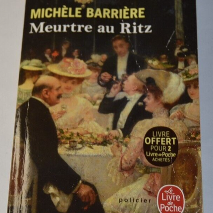 Murder at the Ritz - Michèle Barrière - book