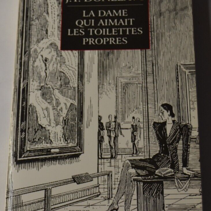Die Dame, die saubere Toiletten mochte – JP Donleavy – Buch