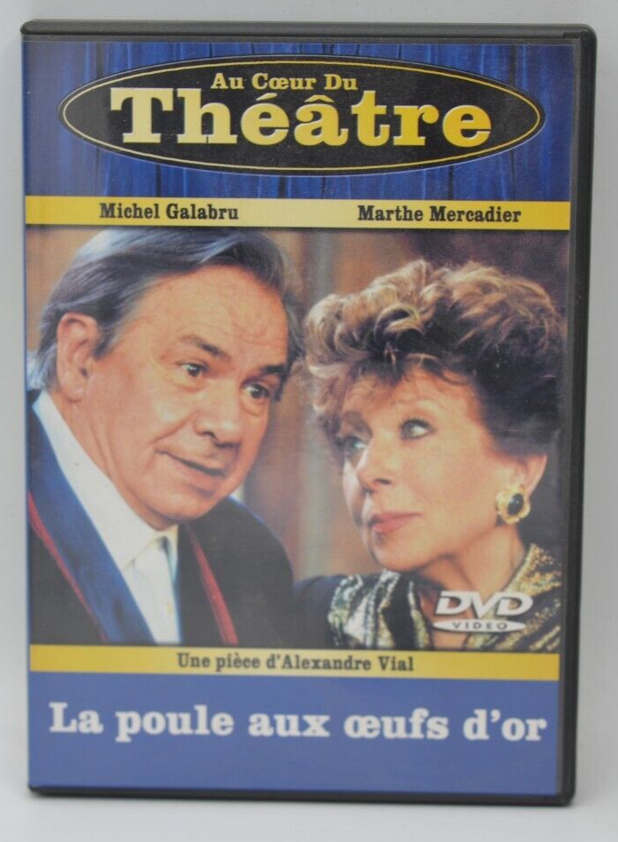 la poule aux oeufs d'or - théâtre - Michel Galabru - DVD