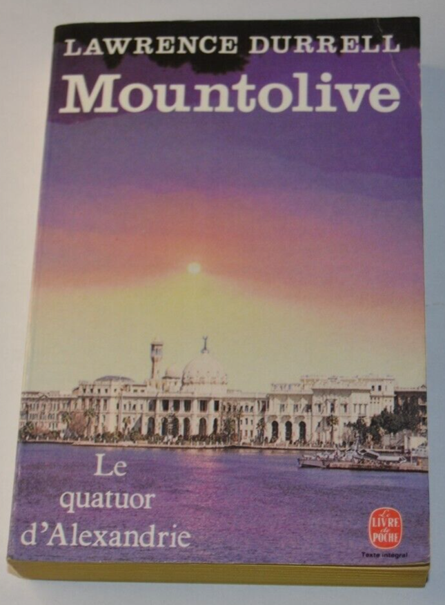 Mountolive - Lawrence Durrell - The Alexandria Quartet - book