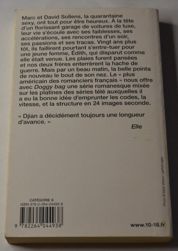 Doggy bag - saison 1 - Philippe Djian - livre