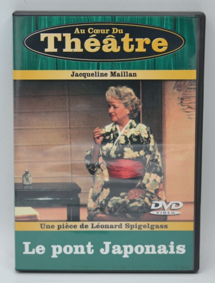 Le pont japonais - Jacqueline Maillan - théâtre - DVD