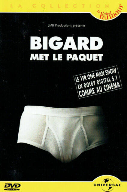 dvd Bigard met le paquet