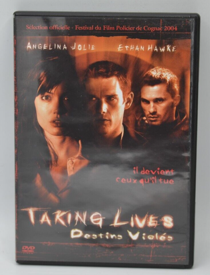 Taking Lives Destins violés - Angelina Jolie - Ethan Hawke - Kiefer Sutherland - Olivier Martinez - Thriller - DVD