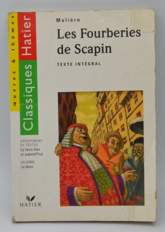 Les fourberies de Scapin - Molière - Classiques Hatier - livre