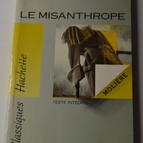 Le misanthrope - Molière - livre