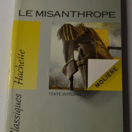 Le misanthrope - Molière - livre