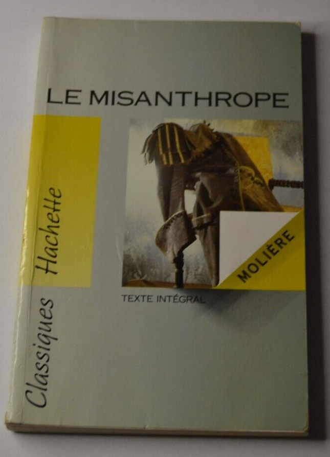 Le misanthrope - Molière - livre