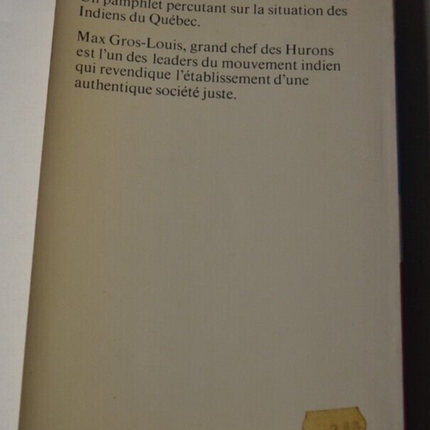Der erste Huron - Max Gros-Louis - Buch