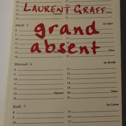 Great Absent - Laurent Graff - Buch