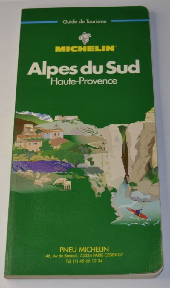 Southern Alps - Haute Provence - Michelin guide - book