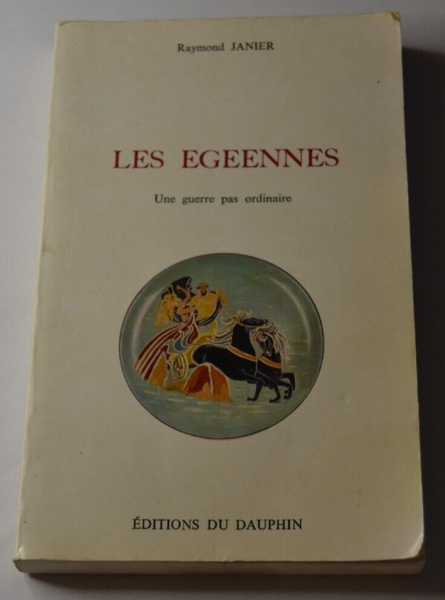 Les Egéennes - Raymond Janier - livre