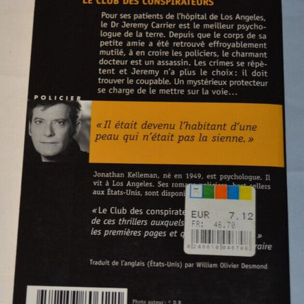 The Conspiracy Club – Jonathan Kellerman – Buch