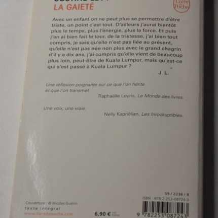 Gaiety - Justine Lévy - Buch