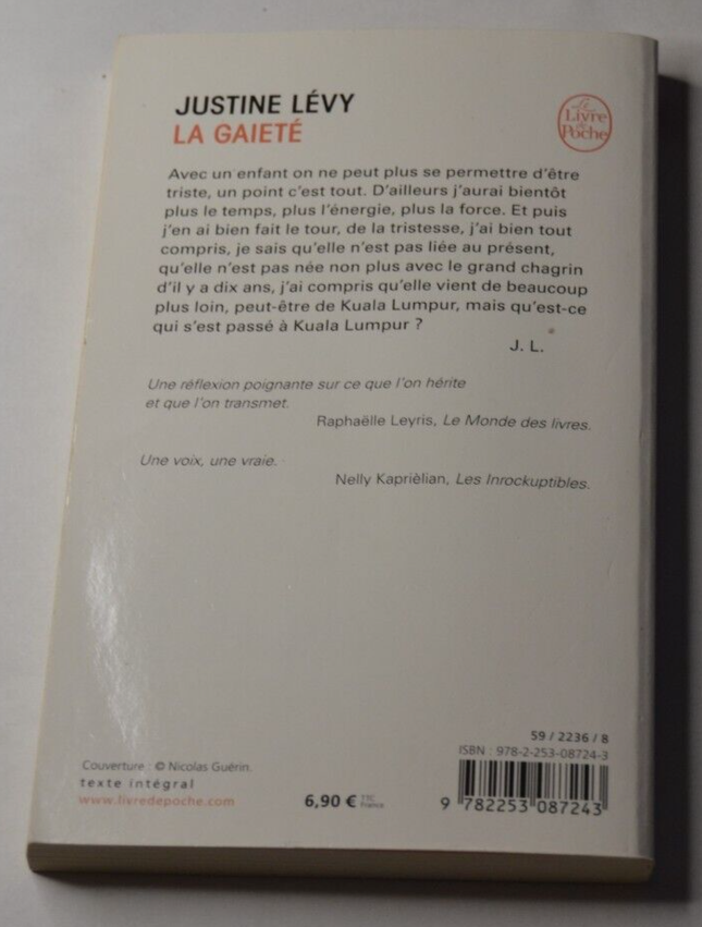 Gaiety - Justine Lévy - Buch