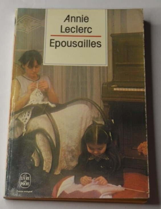 Wedding - Annie Leclerc - book