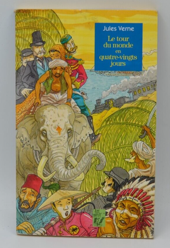 Around the World in Eighty Days - Jules Verne - book