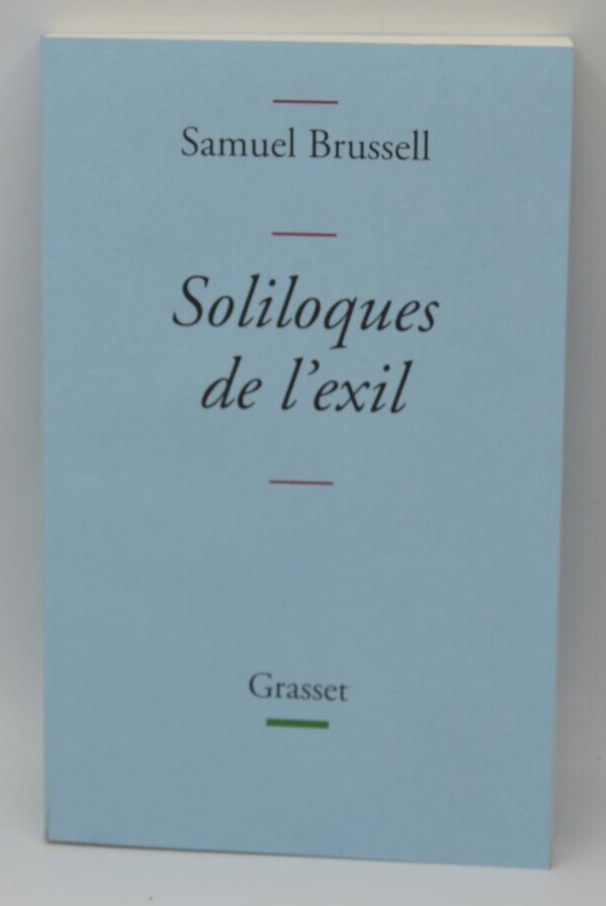 Soliloquies of Exile - Samuel Brussell - book