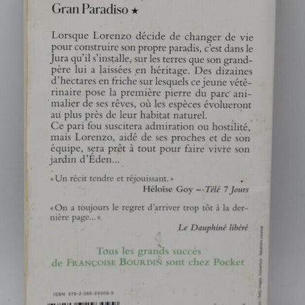 Gran Paradiso - Françoise Bourdin - livre