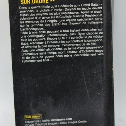 Sur ordre tome 2 - Tom Clancy - livre