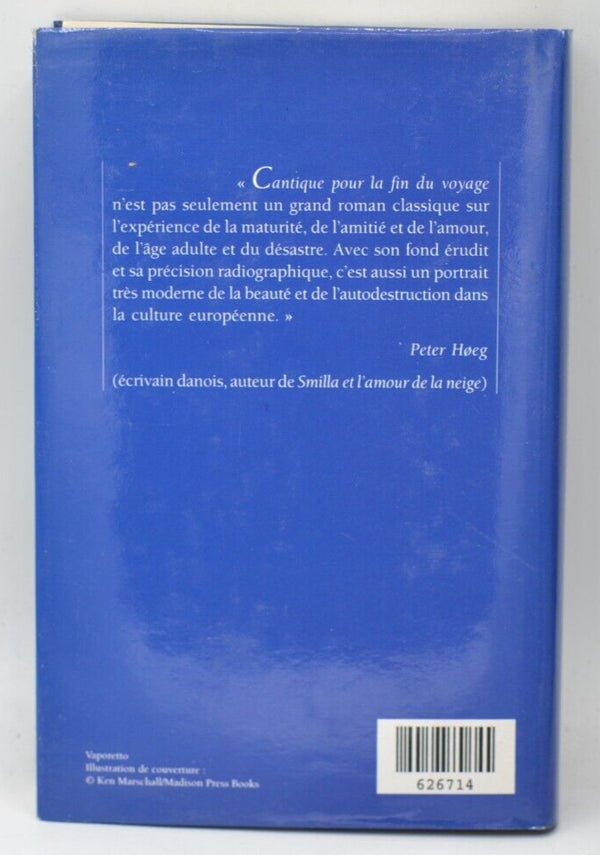 Cantique pour la fin du voyage - Erik Fosnes Hansen - livre
