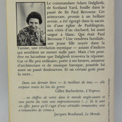 Un certain goût pour la mort - Phyllis Dorothy James - livre