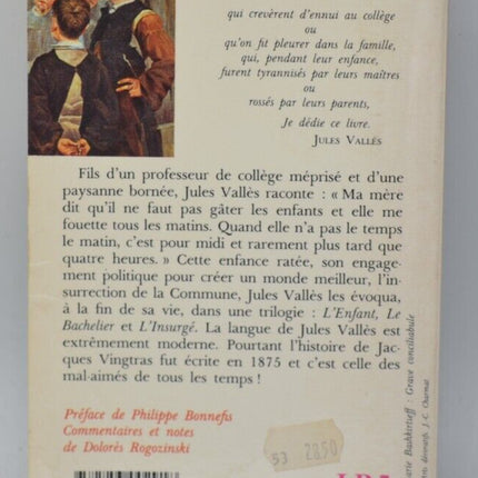 The Child - Jules Vallès - book