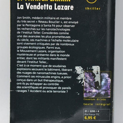 La Vendetta Lazare - Robert Ludlum - livre