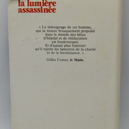 Das ermordete Licht – Hugues de Montalembert – 1983 – Buch