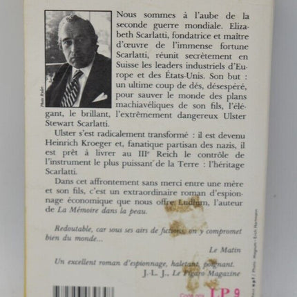 L'Héritage Scarlatti - Robert Ludlum - 2008 - livre