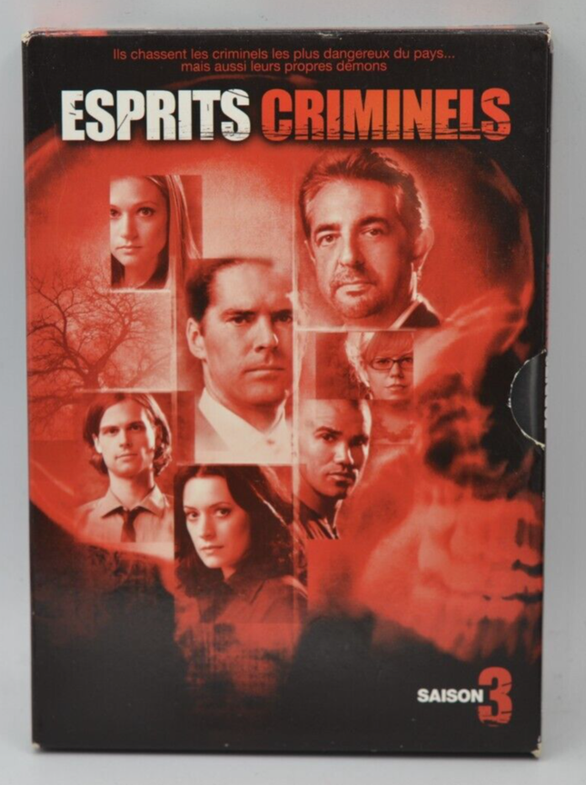 Esprits criminels - Saison 3 - intégrale coffret - 5 DVD - DVD