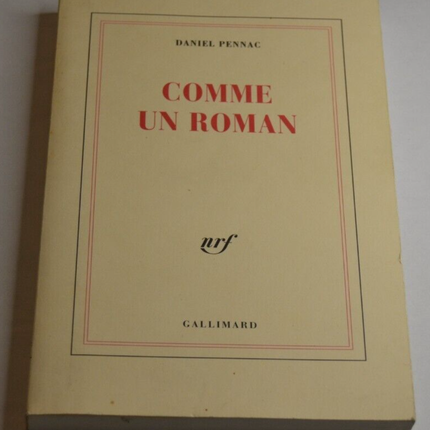 Comme un roman - Daniel Pennac - livre