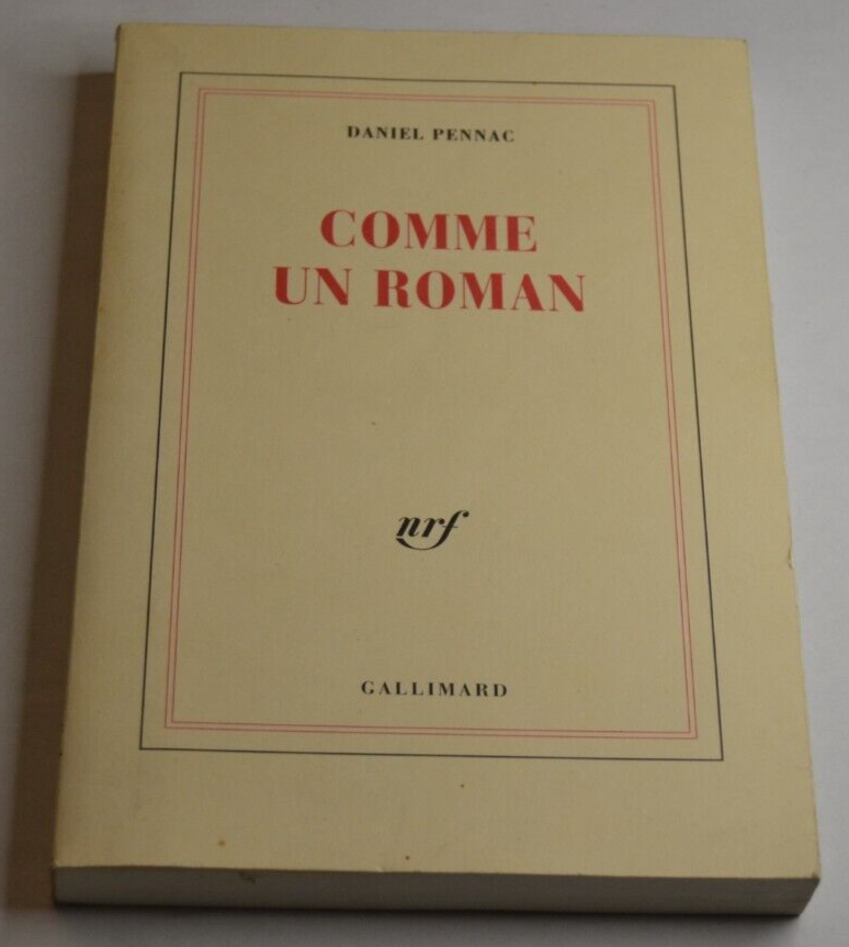 Comme un roman - Daniel Pennac - livre
